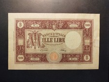 BIGLIETTO DA 1000 LIRE DEL