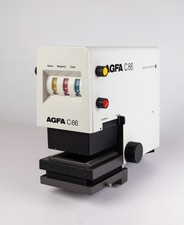 Agfa C66 (Durst M605) Testa a colori con attacco testa, soffietto e stadio obiettivo. ECC.
