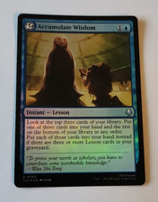 MtG Accumulate Wisdom