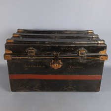 Antico Baule Navale Metallo