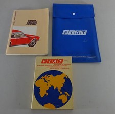 Cartella integrata + Uso e manutenzione Fiat Dino Coupé 2,4 ltr edizione 11/1971