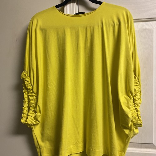 Top donna zara - zara, giallo