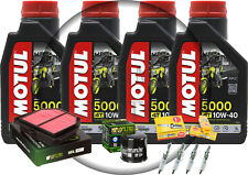 TAGLIANDO YAMAHA FZ1 1000 OLIO  MOTUL 5000 10W40 FILTRO OLIO ARIA CANDELE