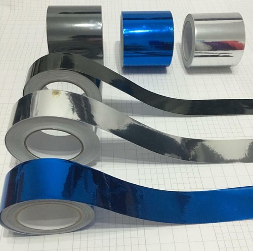 Nastro vinile cromato specchio