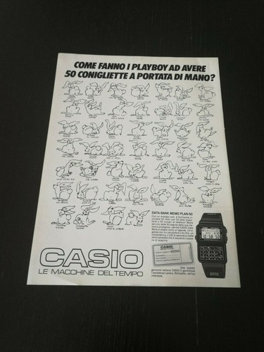 1987 casio data bank memo - 1987,