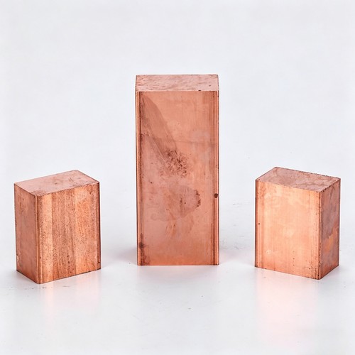 Blocco rame puro cubo - blocco, 99,9%