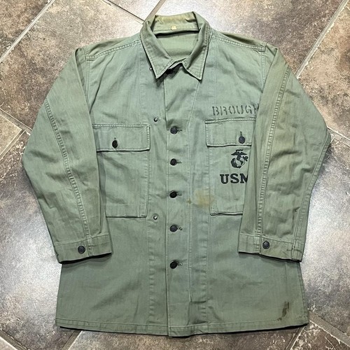 Vintage 1940s ww2 usmc hbt - ww2,