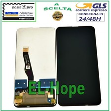 DISPLAY LCD PER HUAWEI P SMART Z STK-LX1 STK-LX2 STK-L21 TOUCH SCREEN VETRO NERO