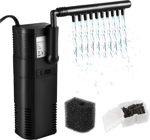 Pompa per acquario con - con, filtro