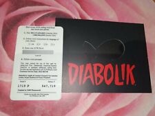 Schede telefoniche serie Atw Rara non catalogata Diabolik con folder