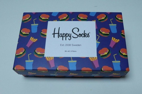 Happy socks food box - happy, calzini