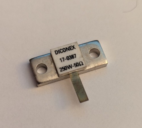 Dummy load stripline resistor - dummy,
