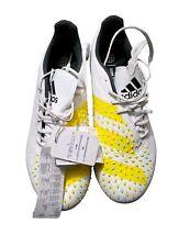 ADIDAS RUGBY PREDATOR MALI GZ4169 BIANCO GIALLO SCARPE DA GINNASTICA UK7.5/, US8