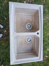 lavandino due vasche FRANKE fragranite 86X50 cm