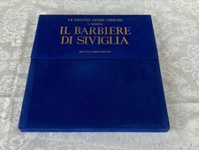 SCHALLPLATTEN VINYL LE GRANDE OPERE LIRICHE G. ROSSINI IL BARBIERE DI SIVIGLIA