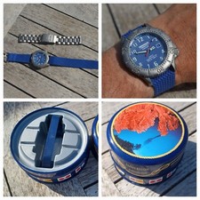 IMMERSION PRIMATIST TITANIUM OVERSIZED 40MM VINTAGE DIVER WATCH UHR 300M MONTRE