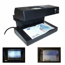 x Rilevatore Banconote False Money Detector Negozio Sicurezza Rileva Soldi cir