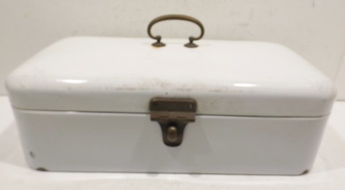 Bella vecchio smaltato scatola - smaltato,