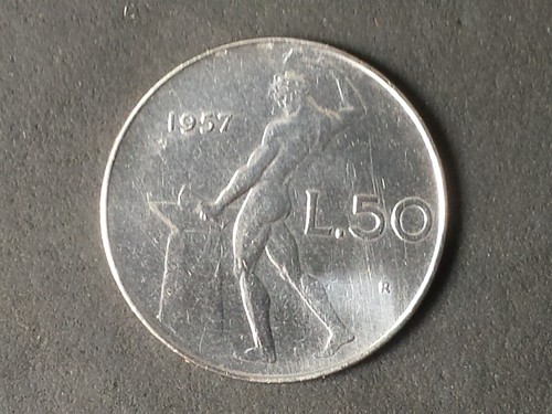 Repubblica lire 1957 ottima - lire, 50