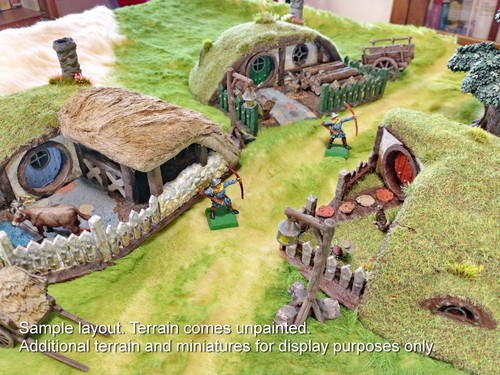 Hobbit burrows houses mm - hobbit, 28