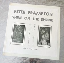 Peter Frampton Shine On The Shrine Los Angeles 1976 RARE LP