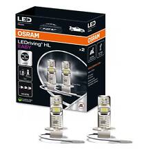 Coppia Lampadine H3 OSRAM LED Luce Bianca Alta Luminosità Lunga Durata Auto