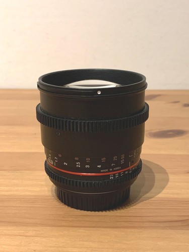 Obiettivo samyang 85mm - samyang, 85mm/t1.5
