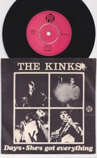 The KINKS * She's Got Everything - Days * 1967 MOD FREAKBEAT * DANISH 45 *Listen