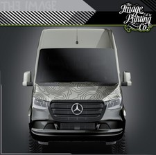 Decalcomania BONNET topografica BESPOKE - vinile camper - Sprinter Crafter Boxer - AR