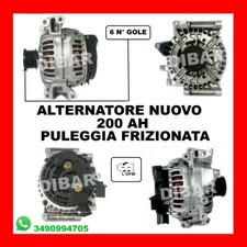 ALTERNATORE 200AH NUOVO