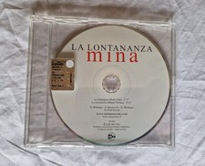 MINA LA LONTANANZA CD PROMO RARISSIMO 2001 Modugno Sconcerto PDU NO 33 45