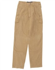 MURPHY & NYE Pantalone cargo uomo dritto W31 L33 beige cotone CF01