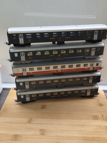 Lima carrozze sbb cff - h0, 5
