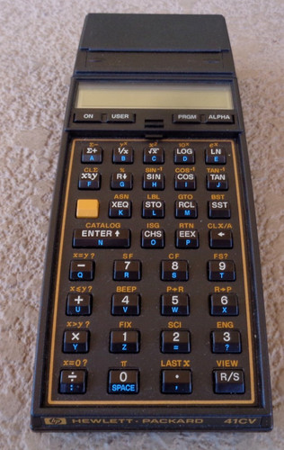 Calcolatrice hewlett packard - hewlett,
