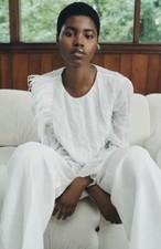 Blusa Zara bianca effetto