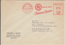 Lettera aziendale con timbro