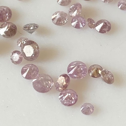 Lotto diamanti naturali - , di