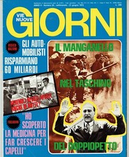 VIE NUOVE 1972/25=GIORGIO ALMIRANTE IL MANGANELLO NEL TASCHINO=21 GIUGNO 1972=