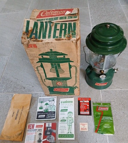 Lanterna vintage coleman - vintage,