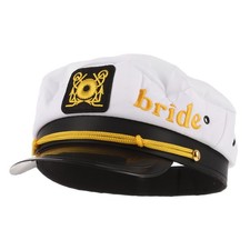  Cappello da sposa blu scuro Cappello da capitano della festa nuziale Accessorio