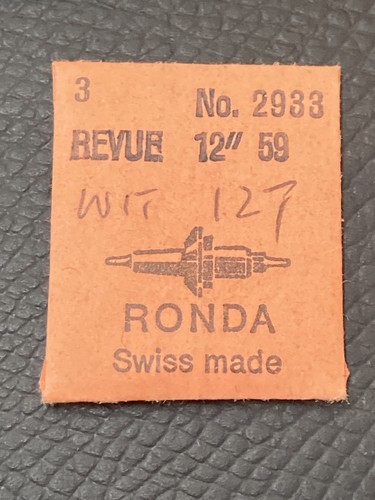 Revue ronda 2933 - 59, #2933