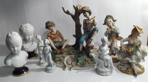 Statuine capodimonte - statuine,