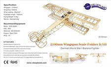 Valueplanes Fokker DVII WW1