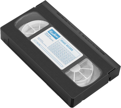Reshow vcr head cleaner vhs - head, cleaner/vhs