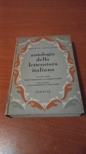 Libro antologia della - antologia,