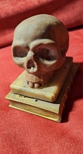 Memento mori antico testa in - antico.,