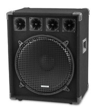 B-WARE 15" (38 cm) DJ PA altoparlante subwoofer basso 2 vie sistema festa 800 W