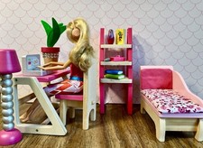 Bambole rosa 1:6 mobili sala