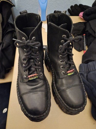 Stivaletto pelle nero - stivaletto,