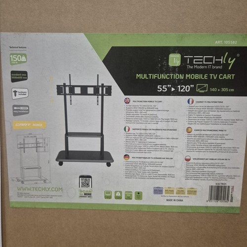 Techly supporto pavimento - a,